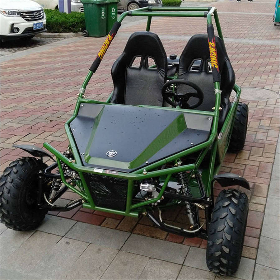 越野双座汽油卡丁车 户外休闲飘移越野车 沙漠游玩竞技卡丁车