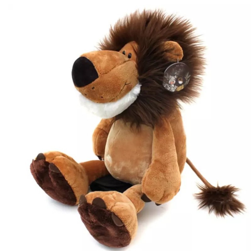 厂家批发新款丛林狮子毛绒玩具大号公仔玩偶布娃娃儿童生日礼物