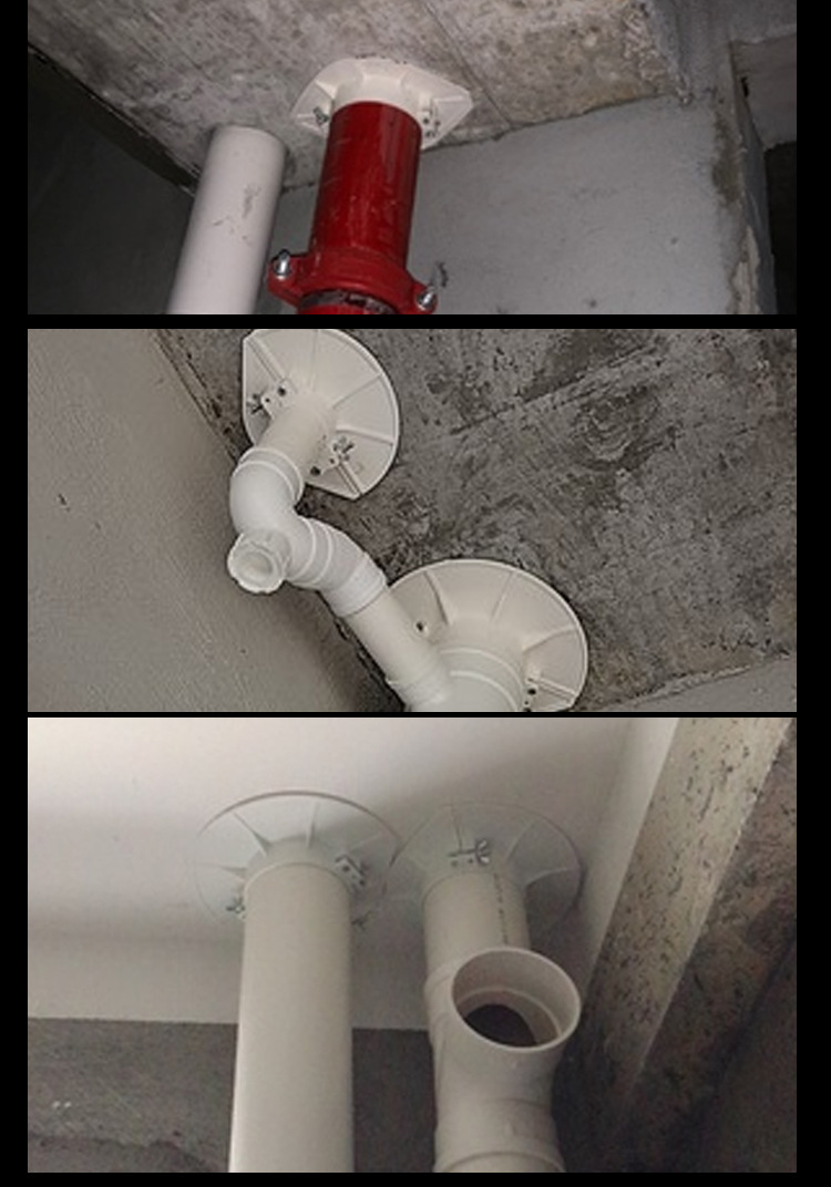 pvc吊模板 补漏环防漏封堵补洞排水管预留洞吊模预埋吊模板封洞器