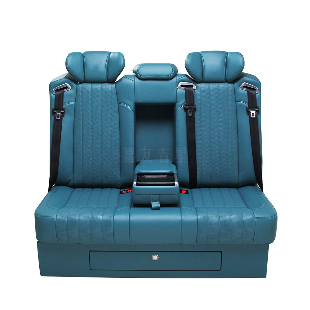 嘉友吉星 经典款后排沙发椅 商务车改装威霆vclassgl8航空座椅