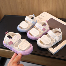 宝宝凉鞋幼儿学步鞋2024年夏季新款婴儿鞋软底宝宝鞋小童鞋潮跨境