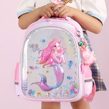 新款儿童包包卡通小学生书包时尚印花童包大容量幼儿园背包批发