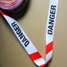 警戒带  隔离带 安全提示带 ，一米线警戒带   印刷 织带