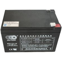 奥特多蓄电池OT12-12 12V12AH阀控铅酸免维护 UPS配电柜备用电源