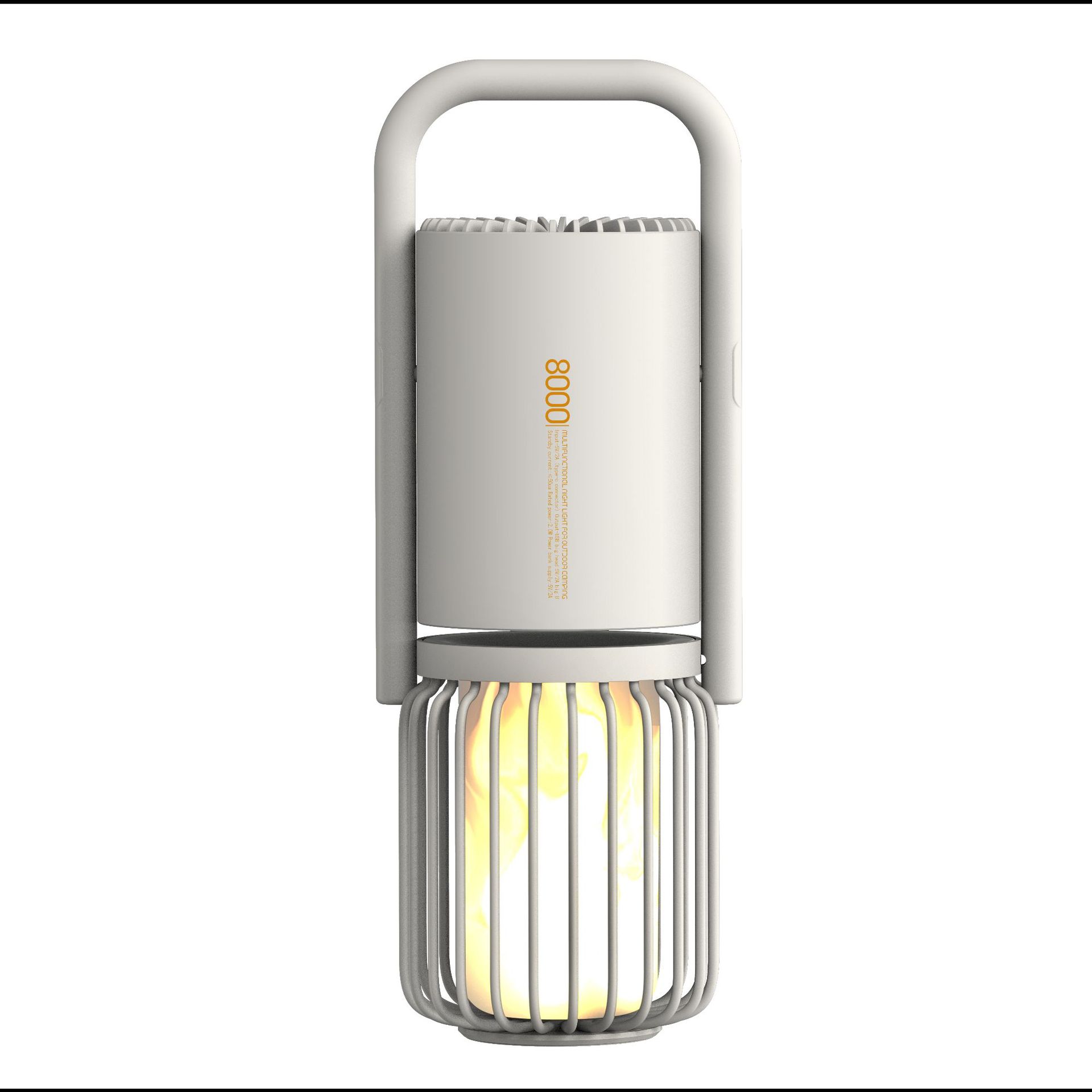 Cross-Border Multi-Functional Outdoor Audio Camping Light High Light Flashlight Emergency Charging Treasure Flame Lamp Camping Light