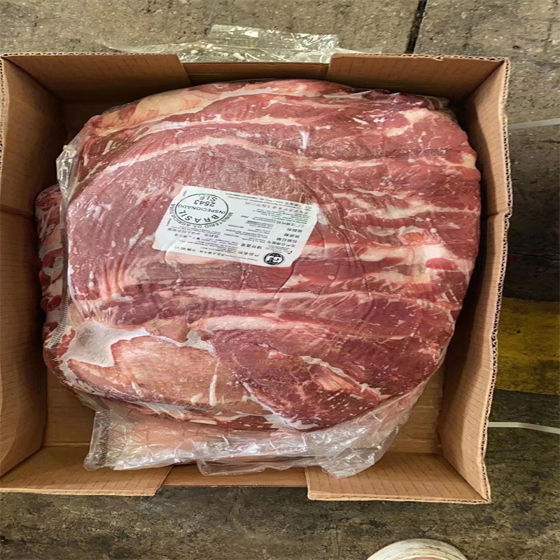 新鲜冷冻牛坑腩牛腩 牛肚腩 牛排腩 牛腩肉一件称重25斤左右牛杂