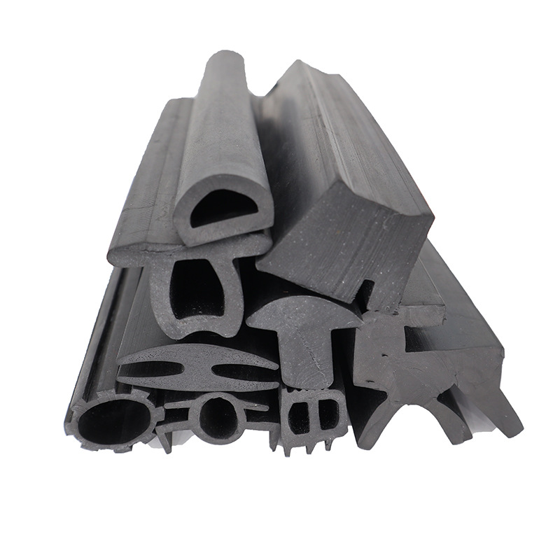 铁路桥梁橡胶密封条蝶形橡胶条78型90型密封条轨道橡胶垫条