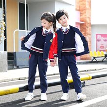 megavolt儿童嘻哈街舞演出服男童黑色棒球服短袖套装少儿炸街潮服