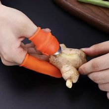 果蔬采摘小工具剥豆掐菜拇指刀择菜摘菜摘花椒指套指甲手指套