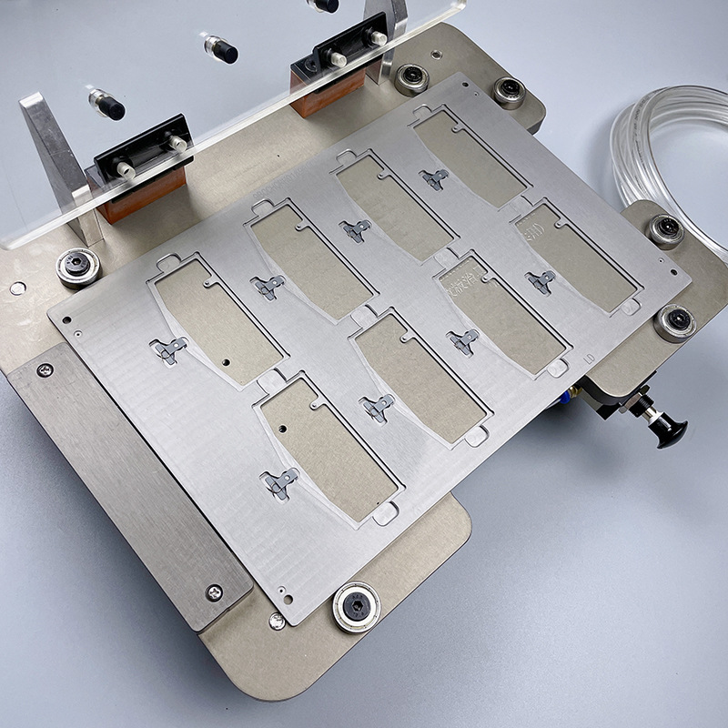 加工定制东莞smt贴片治具电路板过炉载具双面操作波峰焊夹具设计
