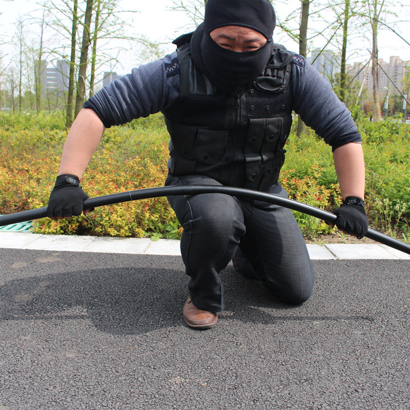 厂家批发 1.6米一体保安防暴棍 齐眉棍武术训练棍 pc橡胶棍应急棍