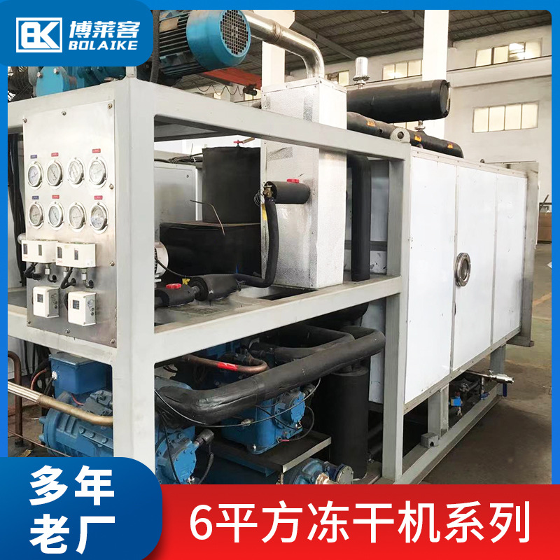 博莱客6平方冻干机 小料香葱香菜干燥机 益生菌菠萝蜜食品冻干机