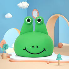 卡通青蛙婴儿拍痰器拍嗝器 宝宝硅胶拍背器 打奶嗝辅助器