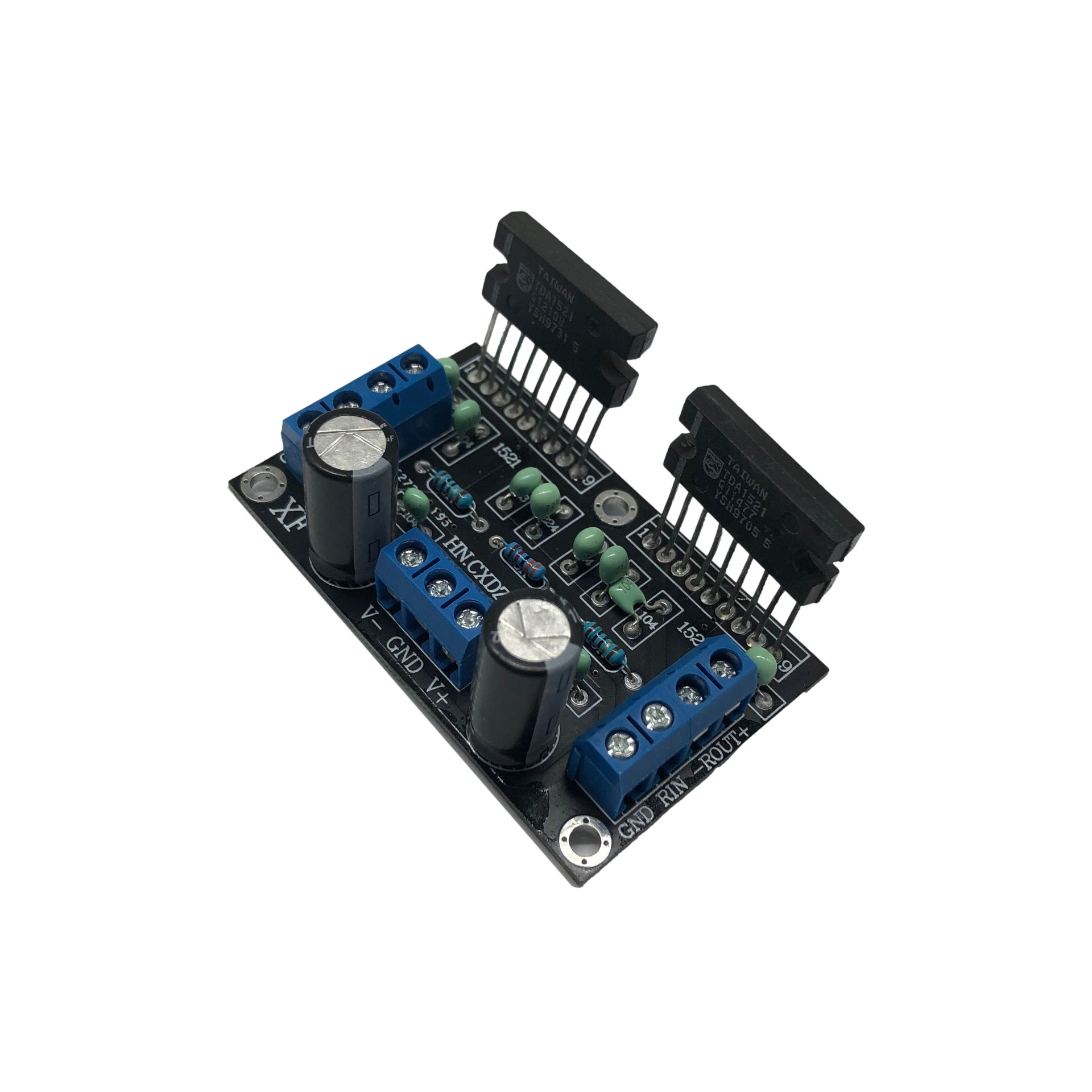 tda1521功放板 pcb空板印刷线路板电路板 双电源btl线路 超lm1875