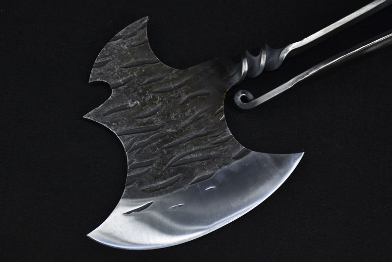 斧头劈柴户外家用手工锻打砍骨刀砍树砍柴开山斧子龙泉市手斧工具