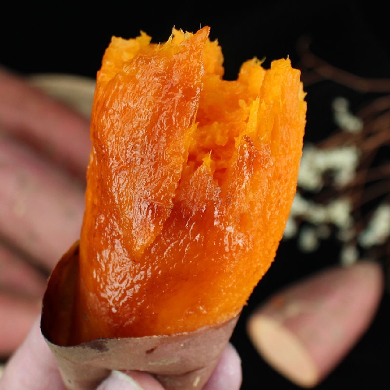 批发山东烟薯25号红薯烤地瓜蜜红心糖心软糯蜜薯烟台流油烟署密薯