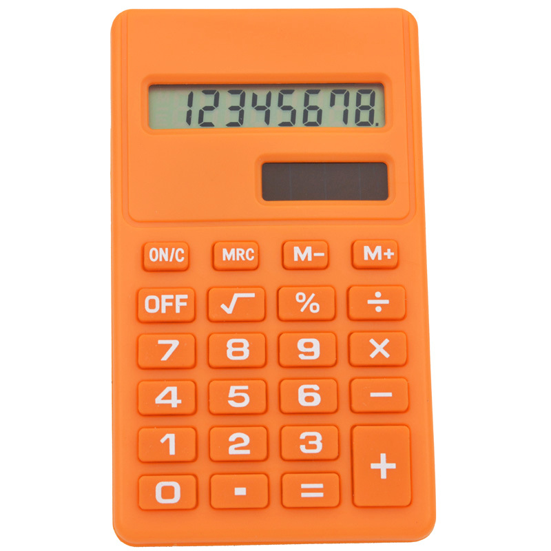 Solar Office Portable Calculator Student Finance Mini Scientific Creative Calculator Cross-Border Printing Logo