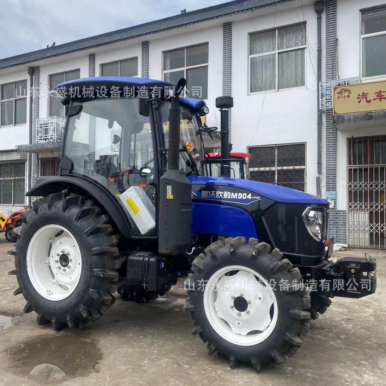 高配置空调驾驶室雷沃欧豹90马力农用四驱旋耕犁地水旱两用拖拉机