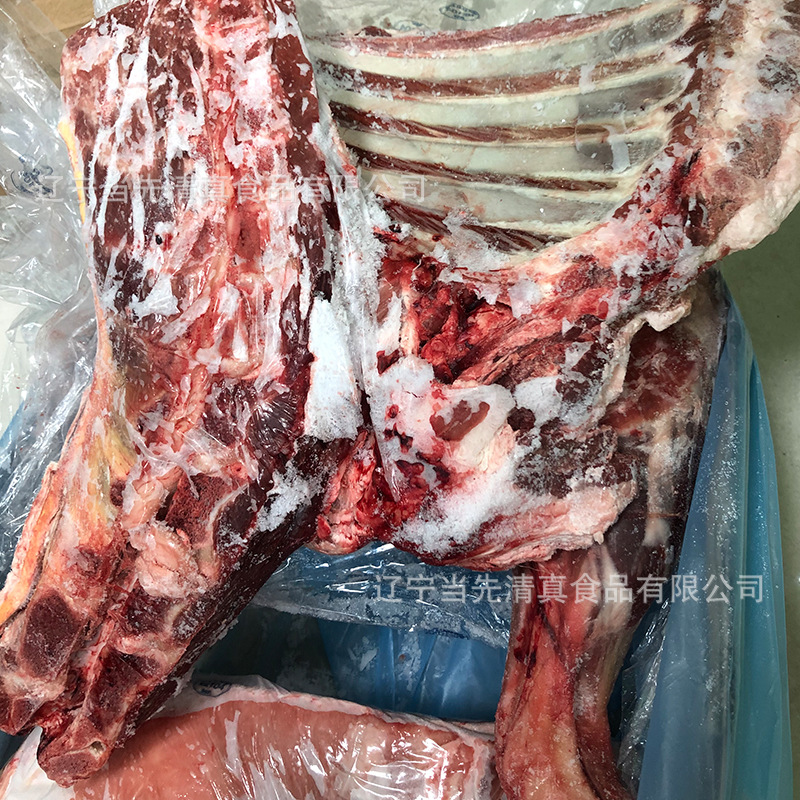 新西兰绵羊四分体 冷冻新鲜羊肉 羊前四分体 批发羊肉
