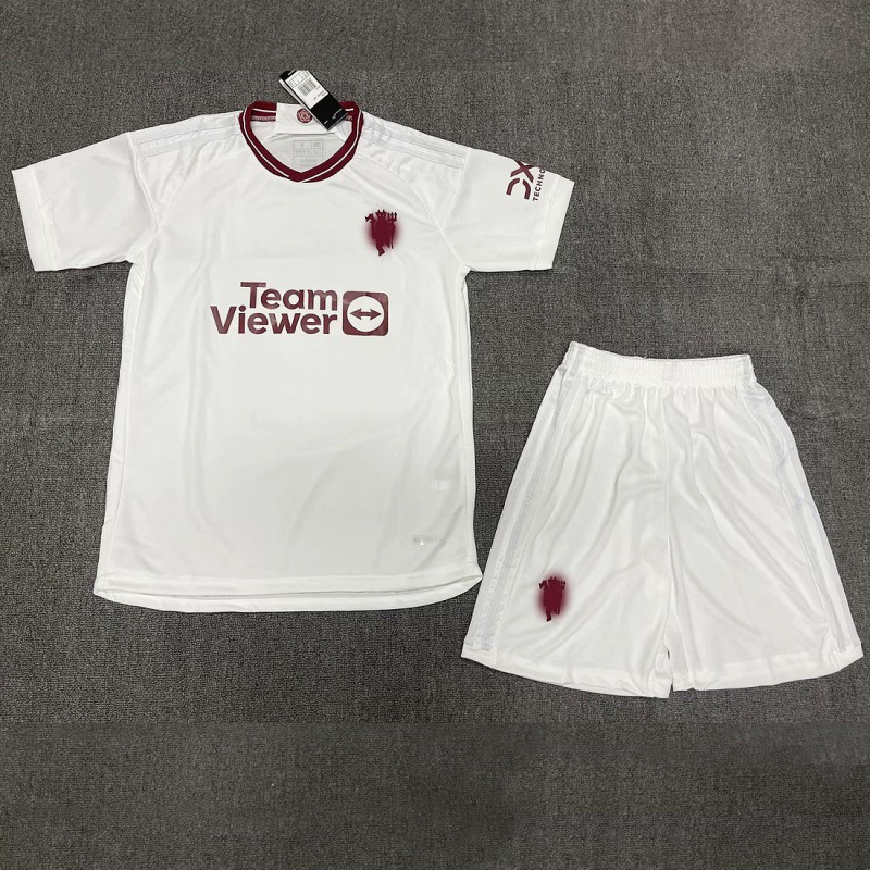 23-24曼联2客场球衣短袖成人足球服套装比赛服印号一套代发-阿里巴巴