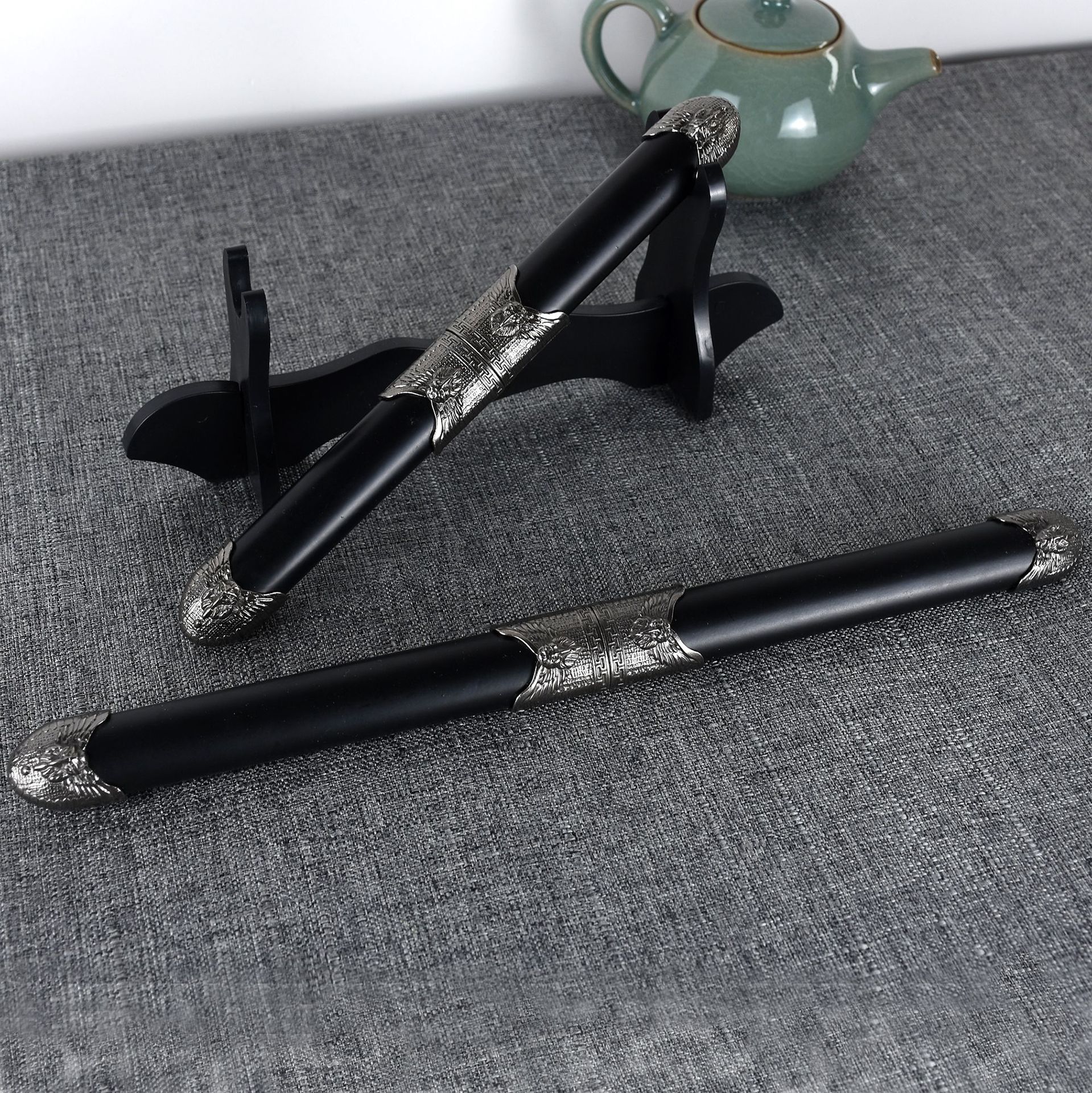 龙泉工艺装饰剑双子剑旅游景区产品装饰双剑短剑小剑双手剑未开刃