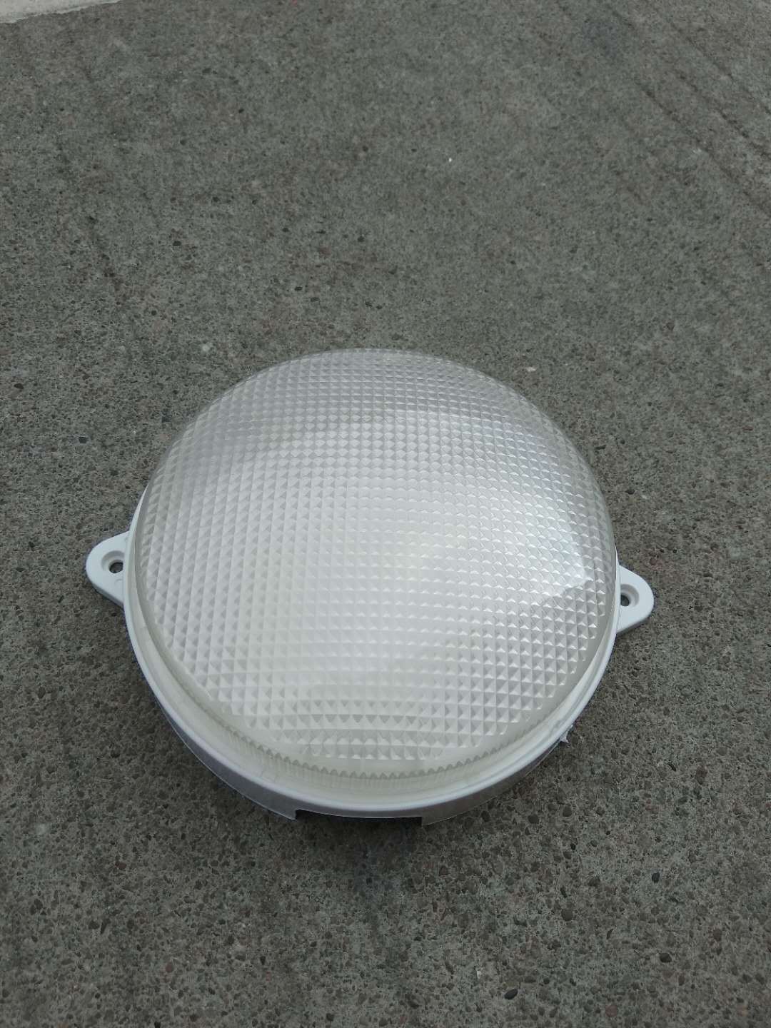 供应新款led灯外壳 led点光源外壳灯罩配件 圆形塑料灯罩hy-5136