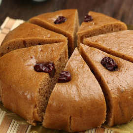 红糖发糕500g龙游红枣糕速冻健康早餐早点状元糕酒席差宴会糕点心