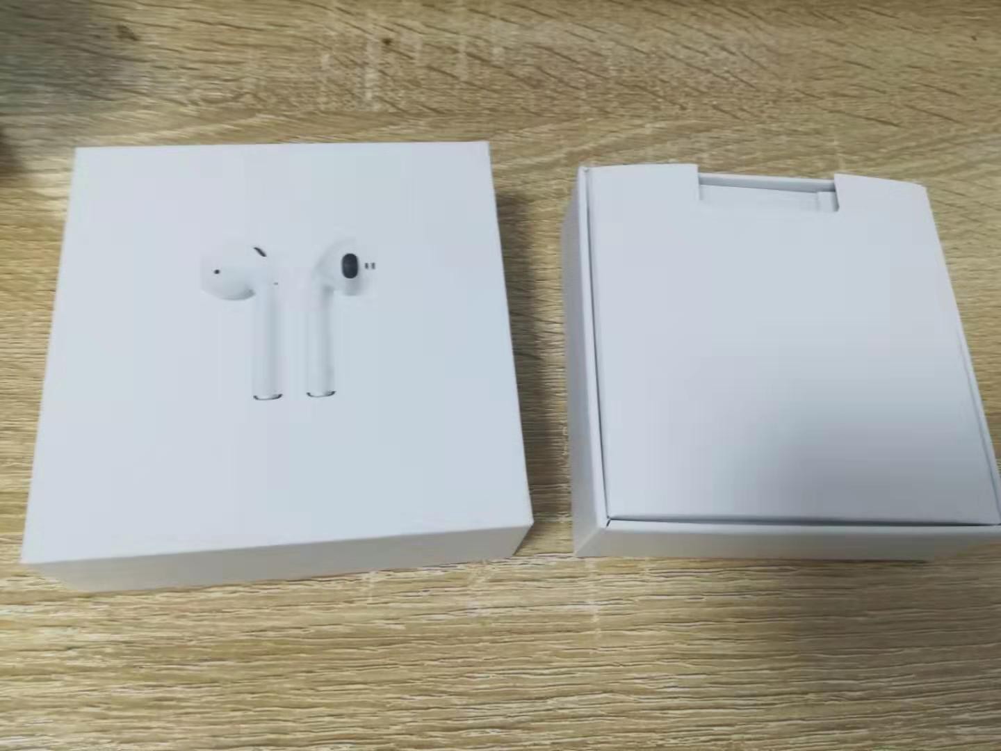 二代苹果蓝牙耳机包装盒 中性耳机包装可印logo 适用苹果耳机包装