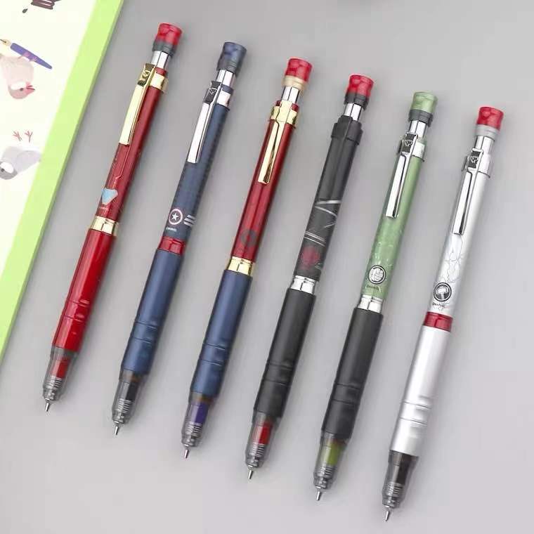 日本zebra斑马ma86复仇者联盟限定自动笔漫威活动铅笔整架0.5mm