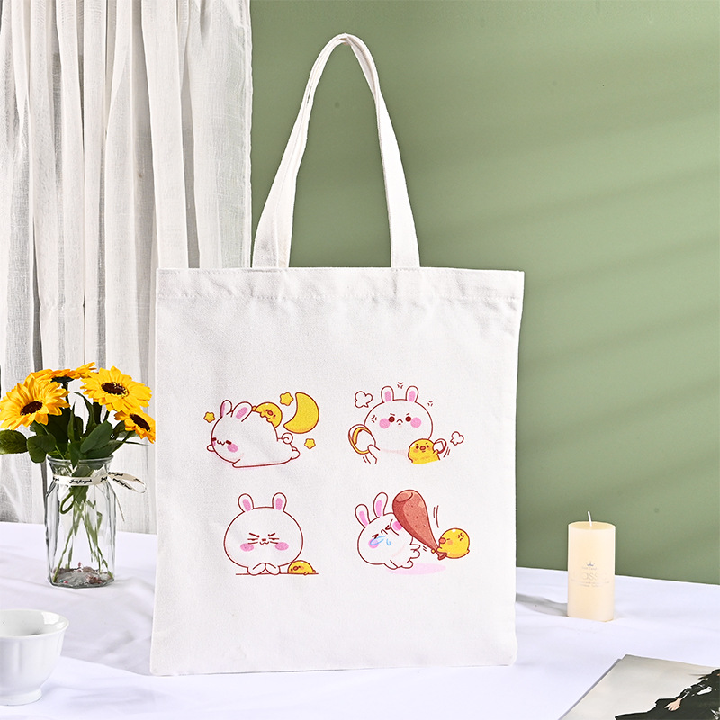 帆布袋定 制logo 广告diy图案购物袋手提棉布袋学生单肩束口订 做