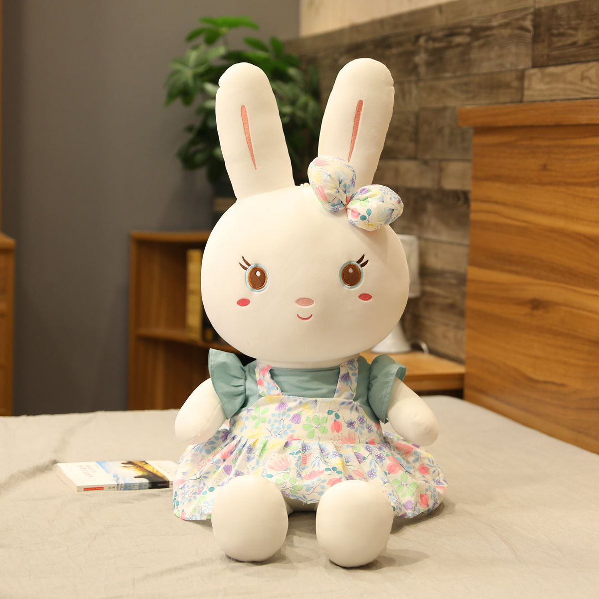 兔子毛绒玩具可爱小白兔玩偶公仔大号小号小兔子布娃娃女孩