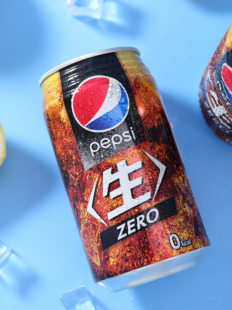 日本进口pepsi生可乐cola零度无糖百事可乐big碳酸饮料340g汽水