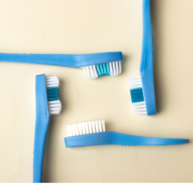 服刑犯人监狱用品看守所牙刷精神病康复医院安全软毛软柄牙刷15cm