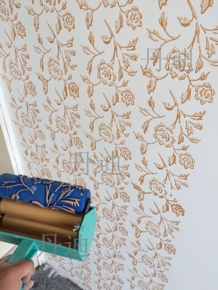 壁纸漆墙面印花