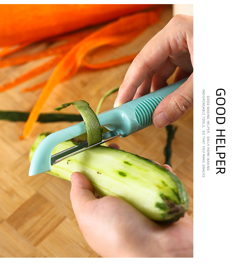 橡塑舒适手柄削皮器瓜刨家庭多用削皮刀瓜果蔬菜去皮刀厨房工具