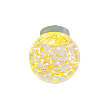 led太阳能发光圆球芦苇灯景观装饰灯吊灯户外庭院草坪灯插地灯