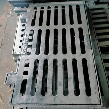 供应球墨铸铁雨水篦子 排水沟盖板300*500 400*600地下车库铸铁篦