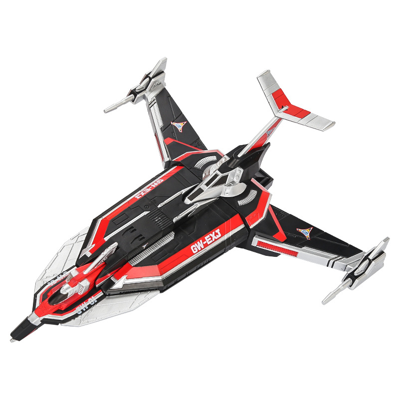 正版万代bandai迪迦奥特曼胜利飞燕号ex-j飞机 经典系列模型玩具