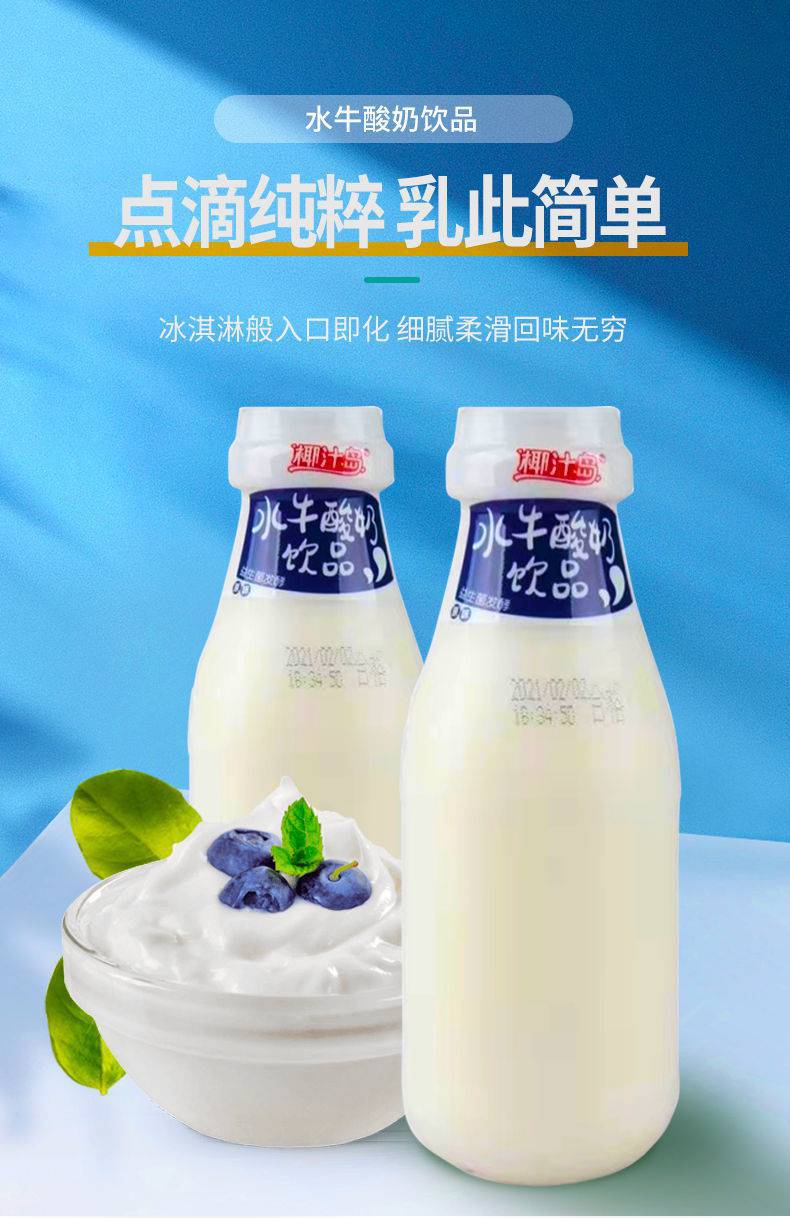 新鲜水牛酸奶益生菌发酵饮品好营养早餐多口味整箱280ml*12瓶包邮