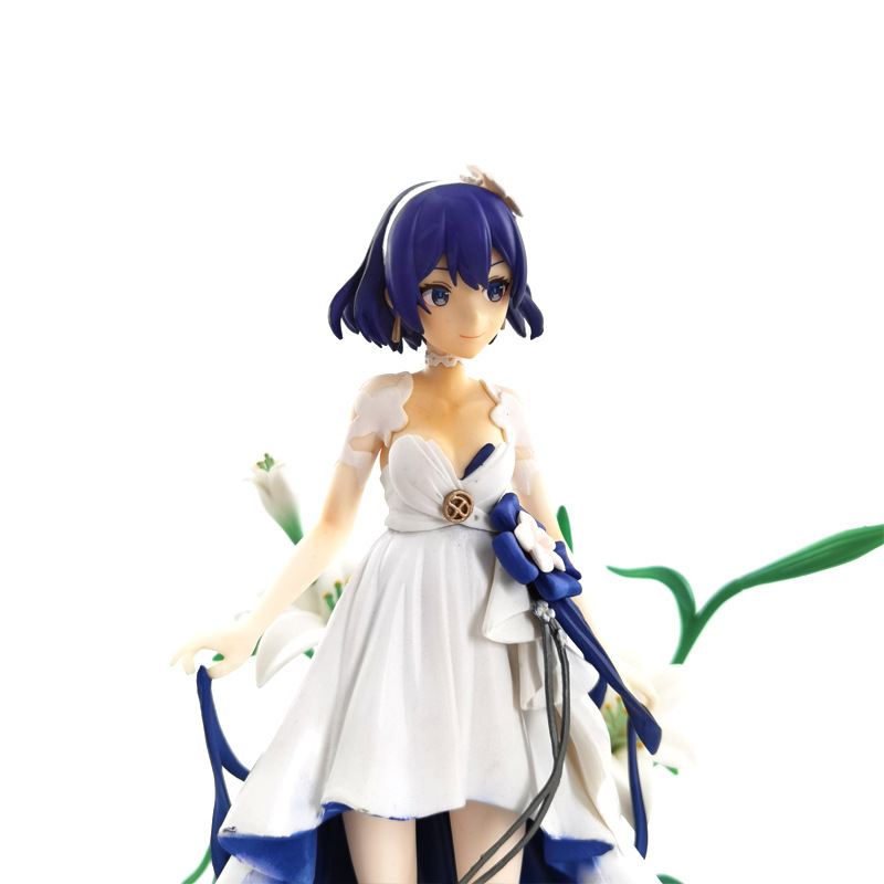 贼好玩美少女摆件 崩坏3 希儿 秋霜百合ver. 手办 人偶玩具摆件