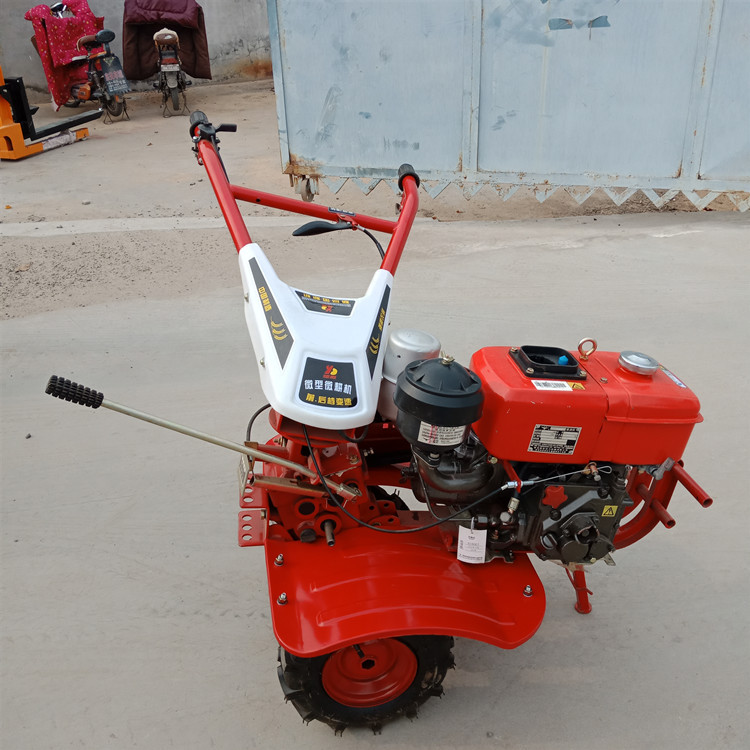 农用耕地拖拉机大全 多功能田园管理机直销 种植大葱开沟机培土机