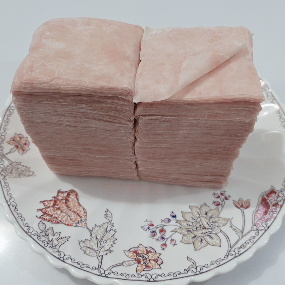 肉燕皮福建福州福鼎特产纯手工新鲜湿燕皮混沌皮金丝肉燕面个商用