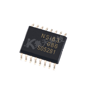 nsi83086 封装soic-16高可靠性隔离半双工rs485收发器芯片 现货
