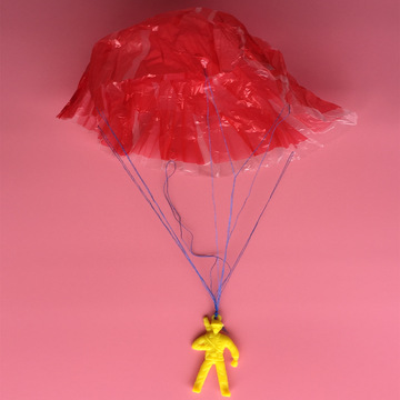 diy空气阻力大兵手抛降落伞幼儿园小学科学探索实验学玩教具教材