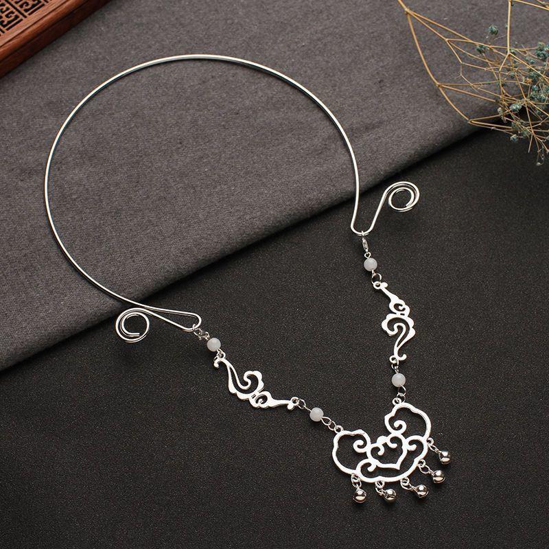 璎珞项圈明制汉服配饰古风项链流苏吊坠簪娘古装首饰少女宋制饰品