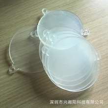 厂家供应亚克力透明圆片打孔 激光切割圆形透明片 PMMA塑料片