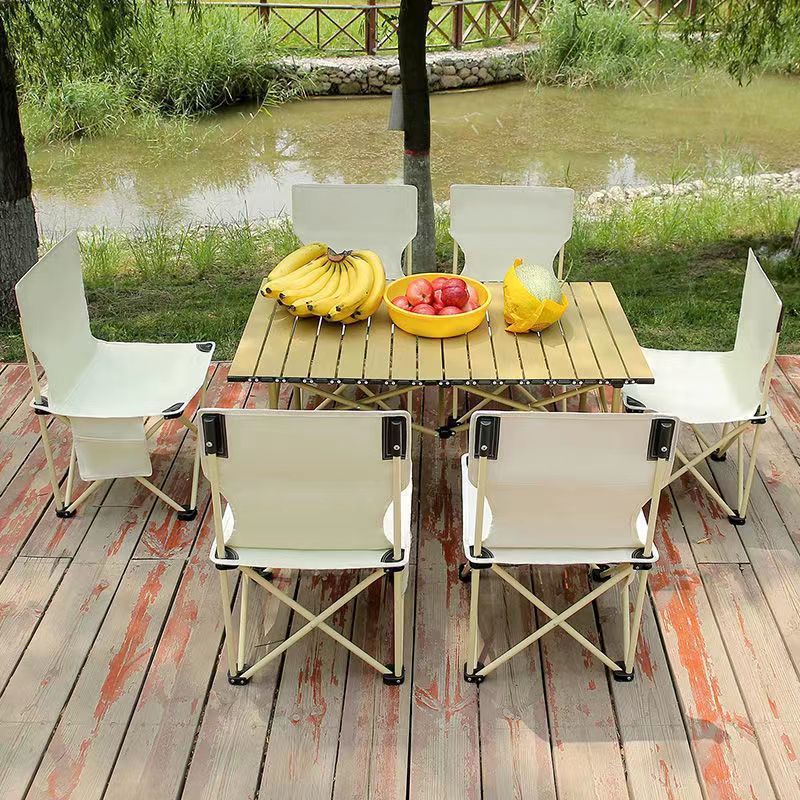 桌椅旅游套装便携折叠式桌子地摊折叠桌野外户外折叠桌椅露营椅子