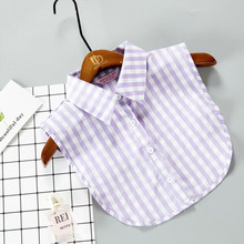 White Fake Collar Shirt For Children False Collar Blouse跨境