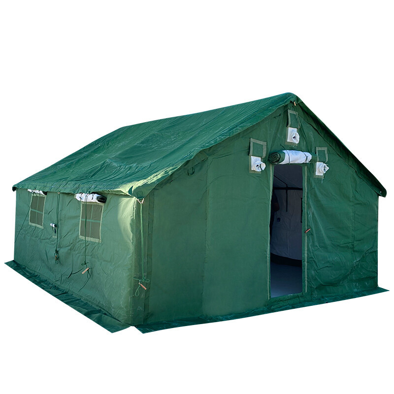 亚图卓凡98-10型班用棉帐篷野外训练加厚住宿便携撑杆式大型帐篷4