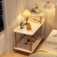 s2h床头柜子窄边现代简约小型置物架卧室小茶几网红儿童简易出租